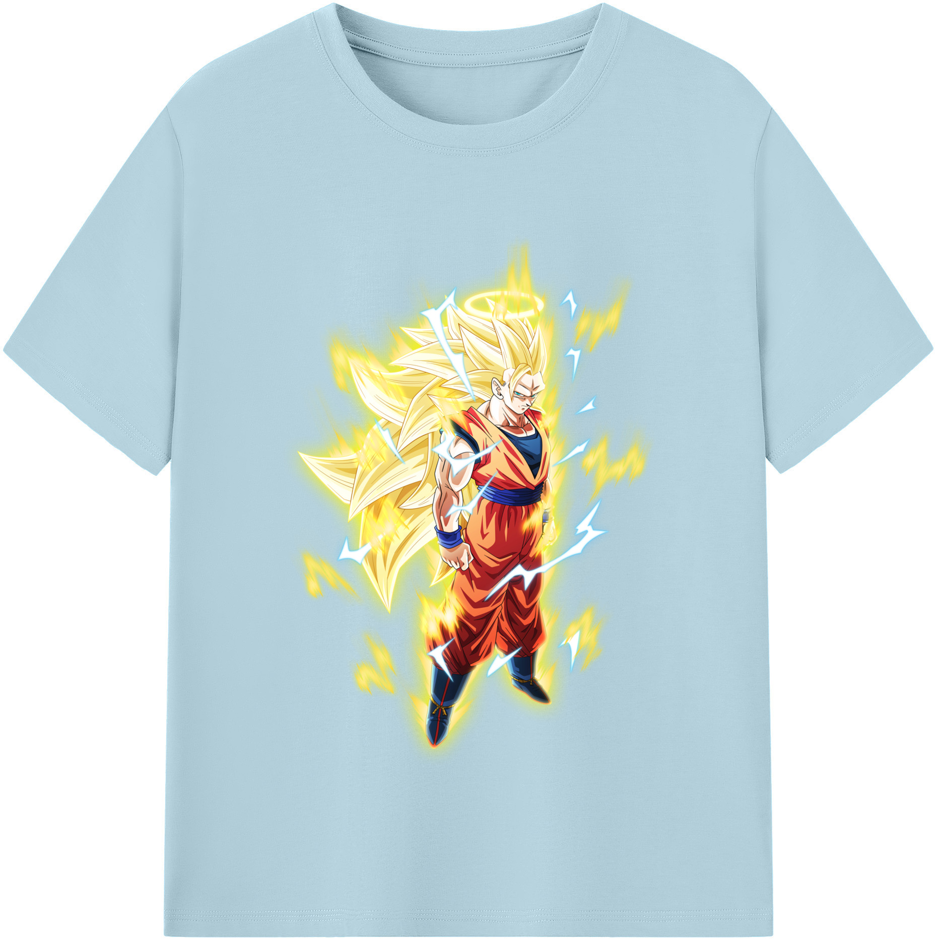 （画像用） ドラゴンボール 孫悟空（そん ごくう）Son Goku カカロット DRAGON BALL Kakarotto 綿100％半袖Tシャツ（フロントプリント）